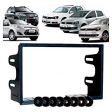 Moldura 2din Universal Chinesa Golf Polo Fiesta Ecosport