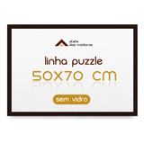 Moldura 50x70 Quebra Cabeça Grow Puzzle 1000 Pçs Sem Vidro
