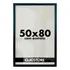 Moldura 50x80 Com Acetato Certificados Fundo Mdf Decorativo Cor Preto