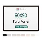 Moldura 60 X 90 Fundo Quadro Pôster Painel Impressão Acetato