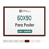 Moldura 60 X 90 Fundo Quadro Pôster Painel Impressão Acetato