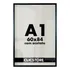 Moldura 60x84 A1 Acetato Certificados Fundo Mdf Decorativo Cor Preto