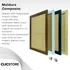 Moldura 60x90 Acetato Quadros Parede Certificados Fundo Mdf Cor Branco
