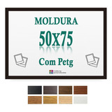 Moldura 75x50 Com Petg Para Quadro