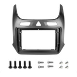 Moldura 9 Polegadas Chevrolet Cobalt Lt Ltz 2012/2020 Cinza