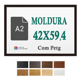 Moldura A2 42x59 4 Gravuras Imagens Para Arte Foto C Petg