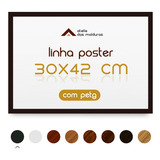 Moldura A3 30x42 Cm P Parede Quadro Com Acrilico Petg
