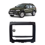 Moldura Acabamento Painel Multimidia 7pol Fiat Palio Weekend