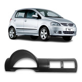 Moldura Acabamento Painel Preta Vw Fox Crossfox Spacefox