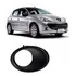 Moldura Aro Farol Milha Peugeot 207 Hoggar 08 09 10 11/14