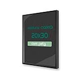 Moldura Caixa Alta 20x30 Cm A4 Para Arte Diploma Certificado