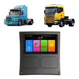 Moldura Caminhão Com Multimídia Painel Avião Gps Wifi Fm