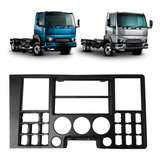 Moldura Central Painel Instrumentos Cargo 816 1119 Preta
