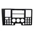 Moldura Central Painel Instrumentos Cargo 816/1119 Preta