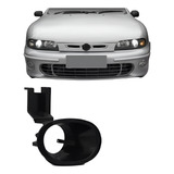 Moldura Copo Preto Suporte Farol Milha Brava Lado Direito
