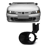 Moldura Copo Preto Suporte Farol Milha Brava Lado Esquerdo