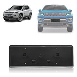 Moldura Da Placa Parachoque Jeep Compass