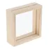 Moldura De Vidro Antigo Quadro De Exibição 11.4 X 11.4cm