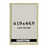 Moldura Decorativa 44 9x61 9 Cm Quebra Cabeça Grow Puzzle 1000 Peças Quadro Pôster Painel P Parede Escritório S Vidro Carvalho 