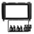 Moldura Do Painel 2 Din 515 B200 2008 2009 2010 Preto