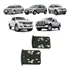 Moldura Do Painel 2 Din Ford F-250 1998 A 2011 Preto Fiamon