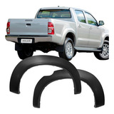 Moldura Do Paralama Traseiro Hilux 2012 A 15 Preto Par