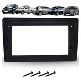 Moldura Dvd 2 Din 9 Pol Vectra Corsa Meriva Montana Preto