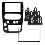 Moldura Dvd 2 Din Troller 09 10 11 12 13 Black Piano