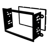 Moldura Dvd 2din Central Multimídia Onix Preta Autoplast Ap