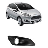 Moldura Farol De Milha New Fiesta 11 12 2013 Aro Cromado