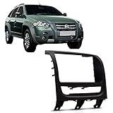 Moldura Fiamon 2 Din 7 Fiat Strada Strada Advent Palio Weekend Palio Weekend Advent Siena 13 19 Preta