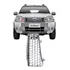 Moldura Grade Ecosport 2008 A 2012 Cromada Unidade