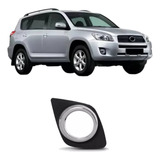 Moldura Grade Milha Rav4 2008 09 10 11 2012 Aro Cromado