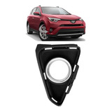 Moldura Grade Milha Rav4 2017 2018 Aro Cromado Lado Direito