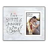 Moldura I Love You To The Moon And Back Love Imagem Personalizada Da Fase Da Lua Para Mãe Pesquisa De Lista De Presentes De Casamento Moldura De Avó Para Bebê Moldura De Memorial Presentes