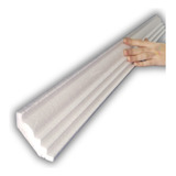 Moldura Isopor Teto Sanca Roda Teto Forro Kit 10 Mts