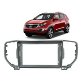 Moldura Multimidia Tela 9 Polegadas Kia Sportage 2018