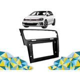 Moldura Painel 10 Polegadas Vw Golf Tsi 2015 Black Piano