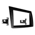 Moldura Painel 2 Din Fiat Bravo 2012 2013 2014 2015 2016 Para Central Mp5 Dvd Radio Automotivo Completa Padrão