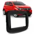 Moldura Painel 2 Din Fiat Mobi 2016 A 2020 Preto Fosco