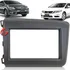 Moldura Painel 2 Din Multimidia Dvd Mp5 Civic 2012 2013 2014 Cinza