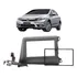 Moldura Painel 2 Din Multimidia Dvd Mp5 Civic 2014 Grafite