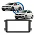 Moldura Painel 2 Din Multimidia Vw Saveiro Gol G7 2016 A 21