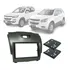 Moldura Painel 2 Din Nova S10 2012/2013 Para Dvd 2 Din