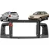 Moldura Painel 2din 9 Polegadas Corolla E Fielder 2003 A 2008 Cinza Tela Central Multimidia Mp5