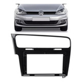 Moldura Painel 2din Golf Tsi 14 23 Golf G7 10 Black Piano