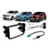 Moldura Painel Captur Sandero Logan Chicote E Adap Antena