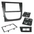 Moldura Painel Central 2 Din Mp5 Dvd Gol Saveiro Voyage G5 2009 À 2012 Preto Expex Epx 079 Ap 548
