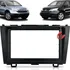 Moldura Painel Central 2 Din Multimídia Mp5 Dvd Honda Crv 2007 À 2011 Preta Expex Epx 470