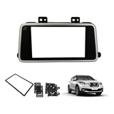 Moldura Painel Dvd 2 Din Mp5 Central Multimidia Nissan Kicks